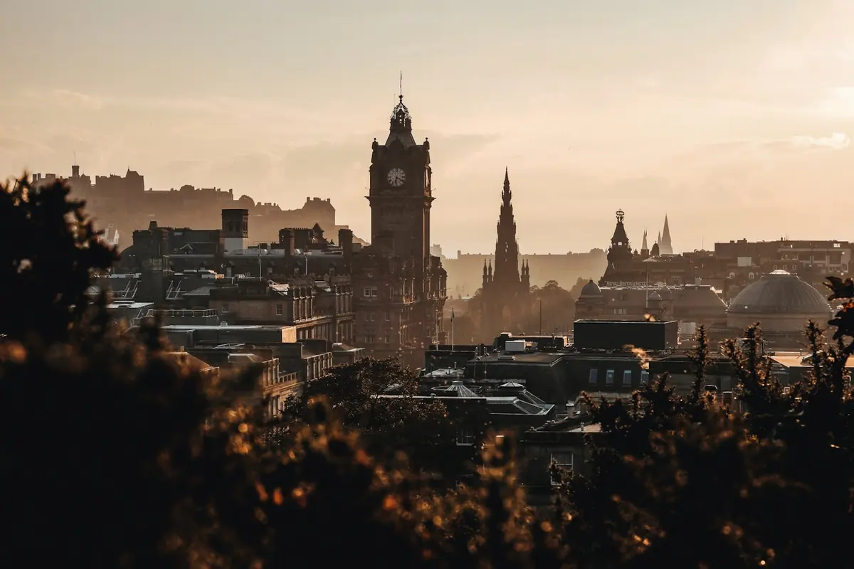 Vista de Edimburgo