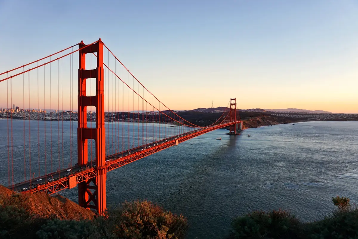 Puente emblemático de San Francisco