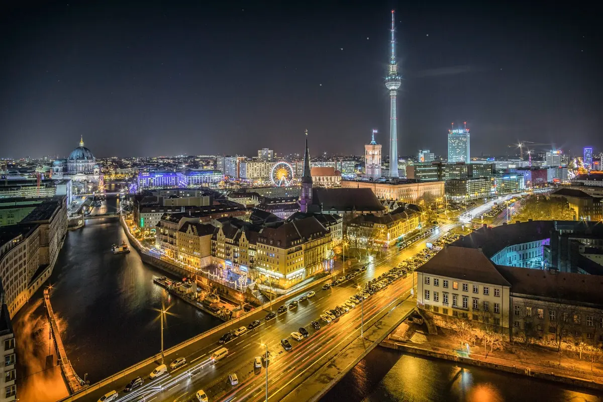 Vista aérea de Berlín