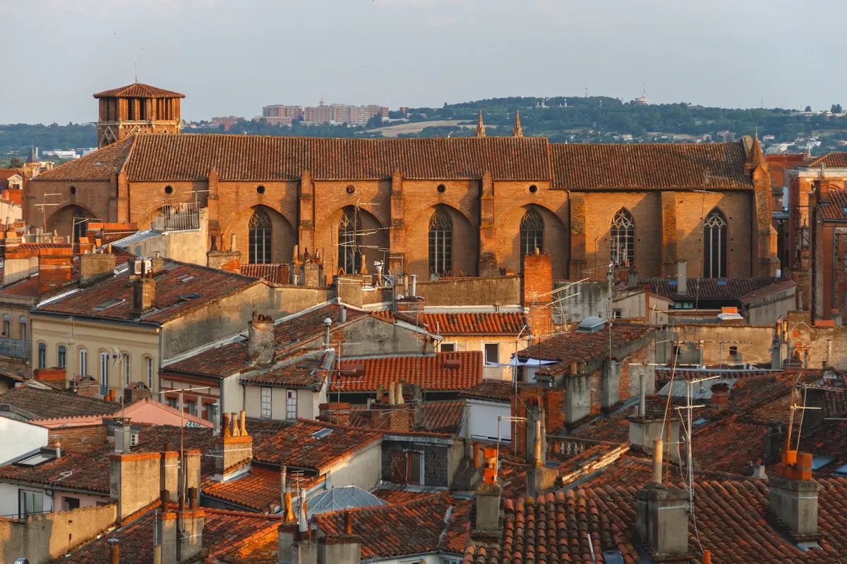 Vista aérea de Toulouse