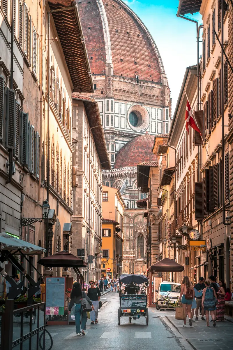 Centro urbano de Florencia