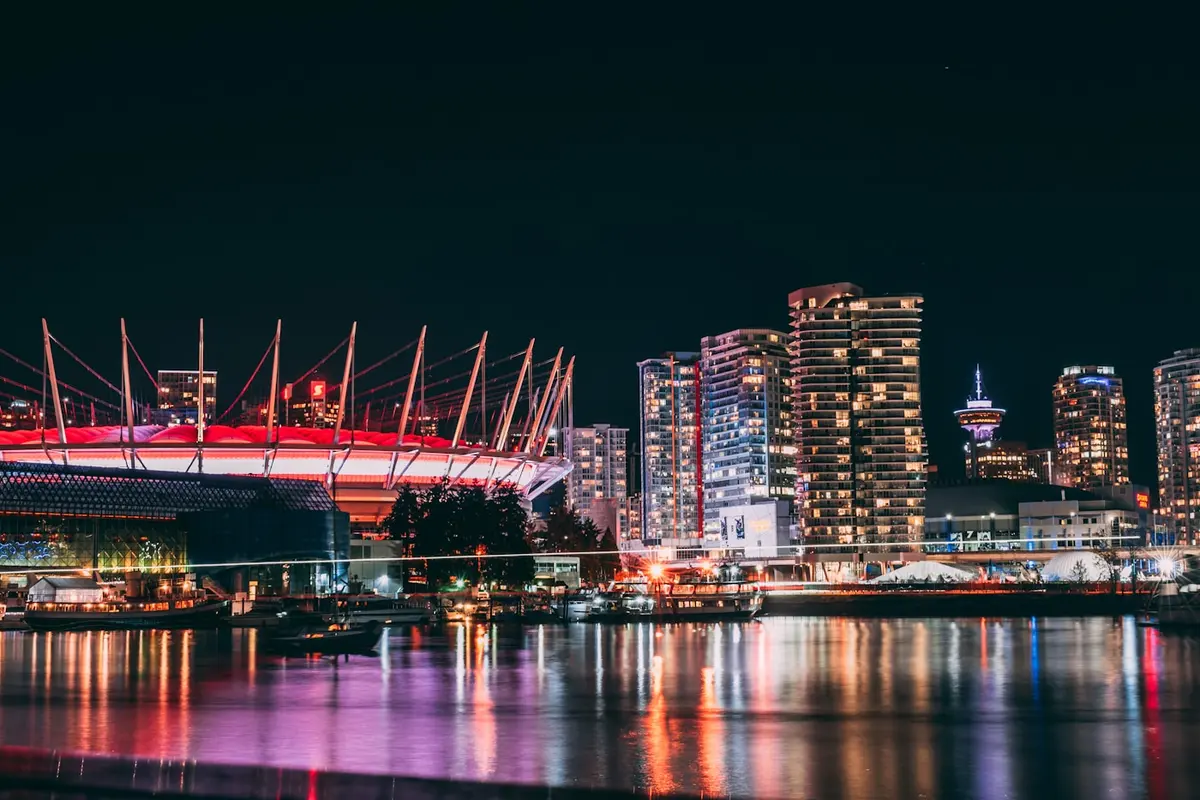 Vancouver de noche