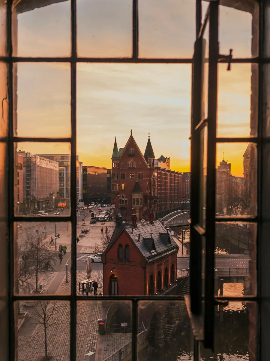 Vista de Hamburgo