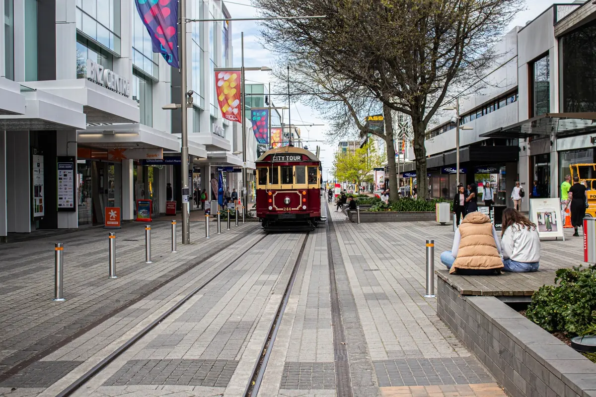 Centro urbano de Christchurch