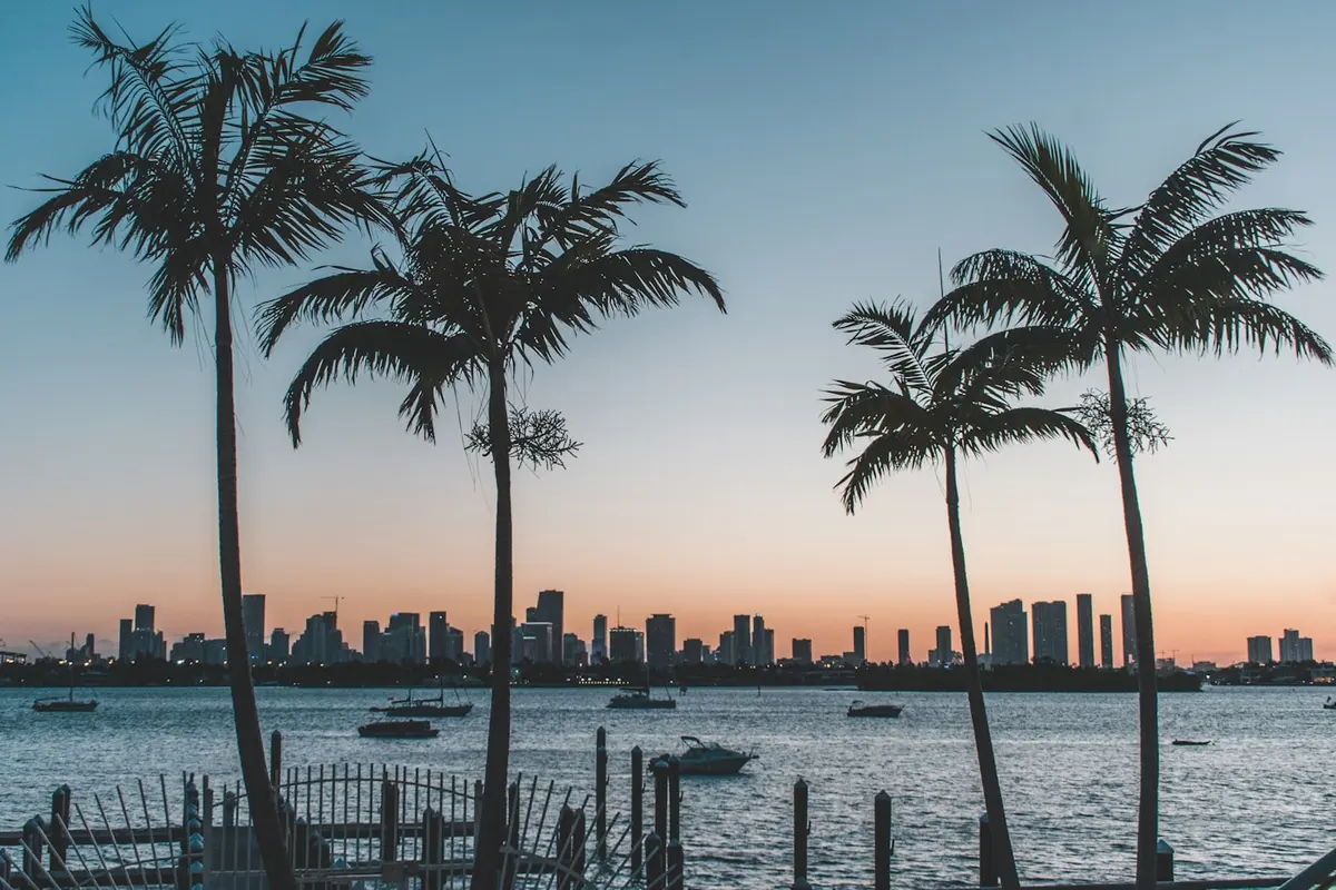 Atardecer en Miami