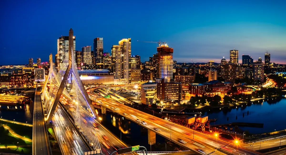 Boston de noche