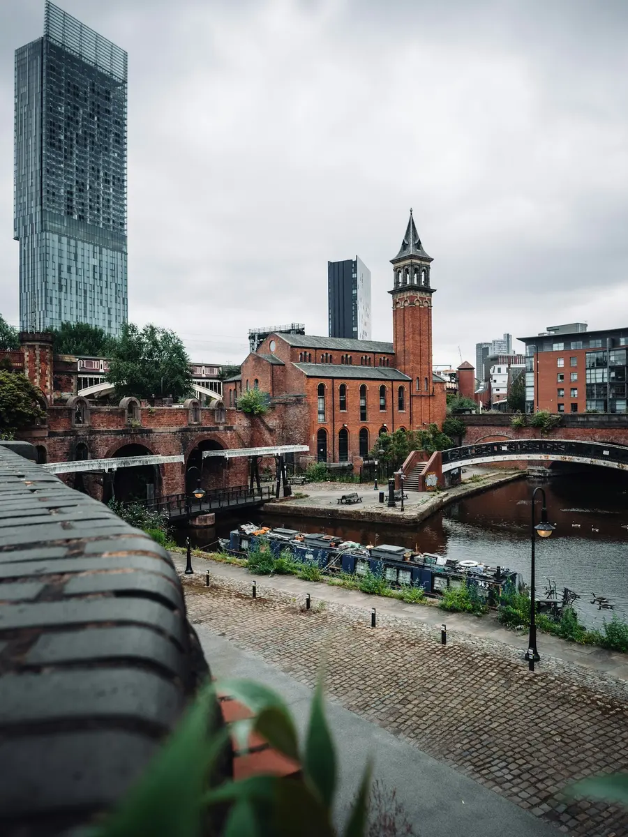 Centro urbano de Manchester