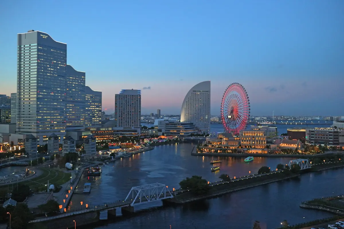 Vista de Yokohama