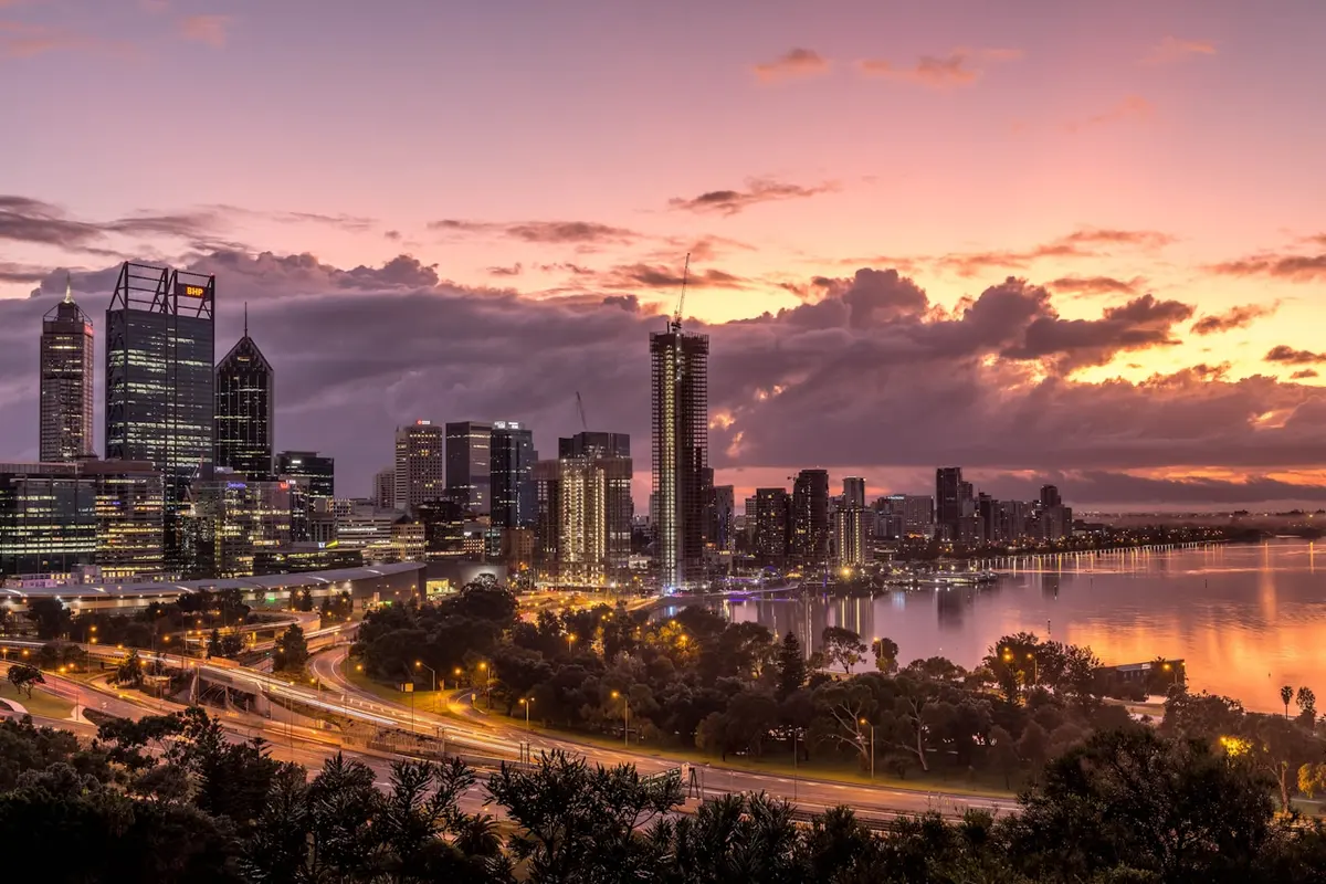 Skyline de Perth