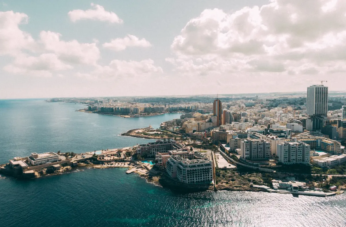 Vista aérea de Sliema