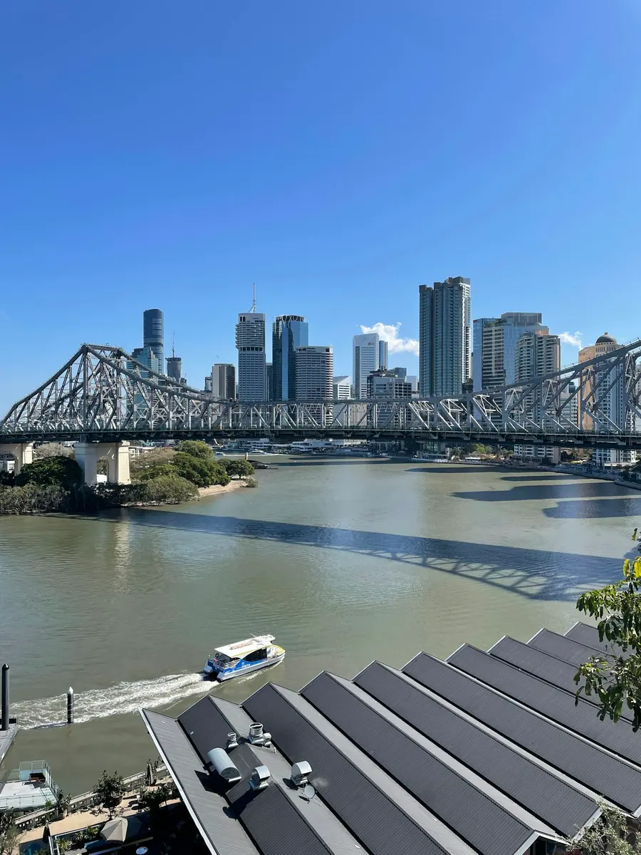 Río y centro urbano de Brisbane
